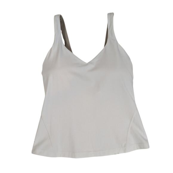 Lululemon Align Waist-Length Tank Top White Size 4 - Picture 2 of 8